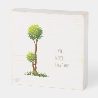 Scribble trees wood box: Not leaving