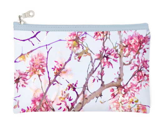 Pencil case: Pink blossom in the sunshine
