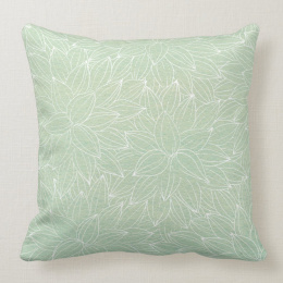 20x20" pillow in cotton fabric - front