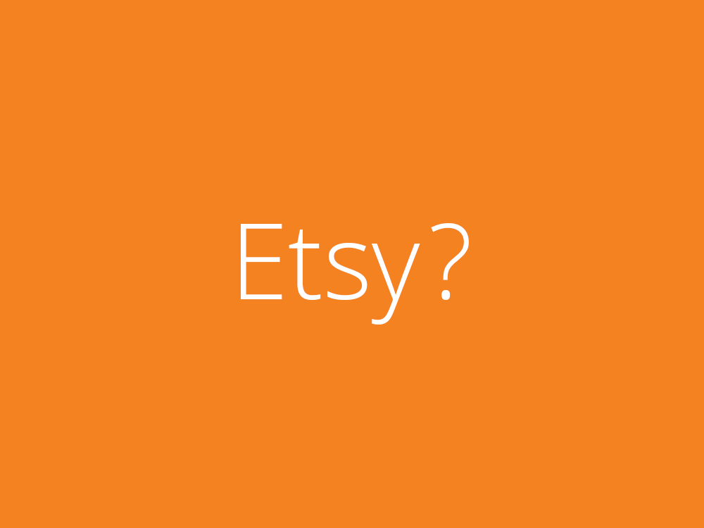 Etsy, EU VAT MOSS, brand experience and me